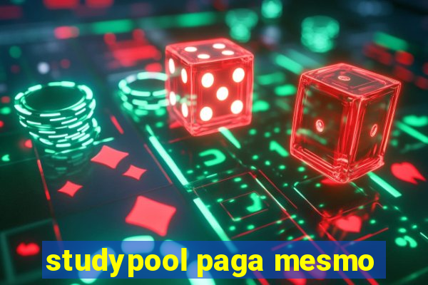 studypool paga mesmo